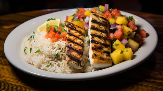 Grilled Mahi Mahi with Fresh Mango Salsa