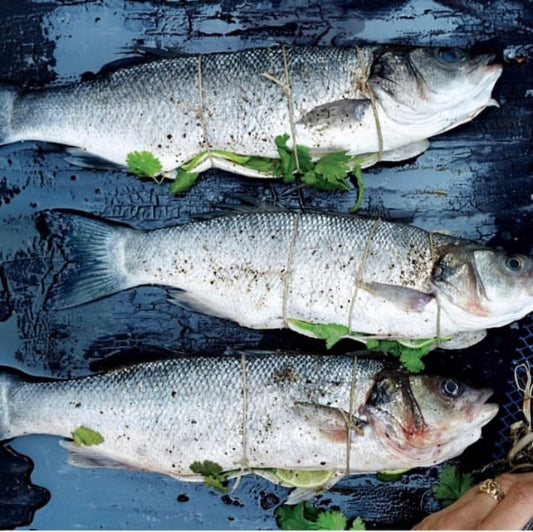 Roasted Whole Branzino