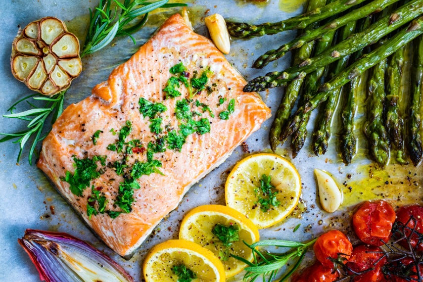 Honey Dijon Glazed Salmon