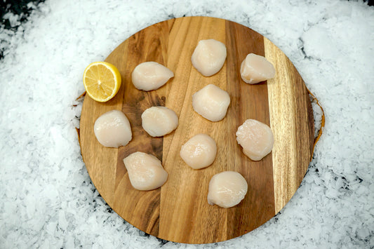 Wild Caught Sea Scallops (1 LB)