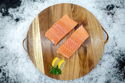 Atlantic Salmon Sushi Grade (2pc- 8oz each)